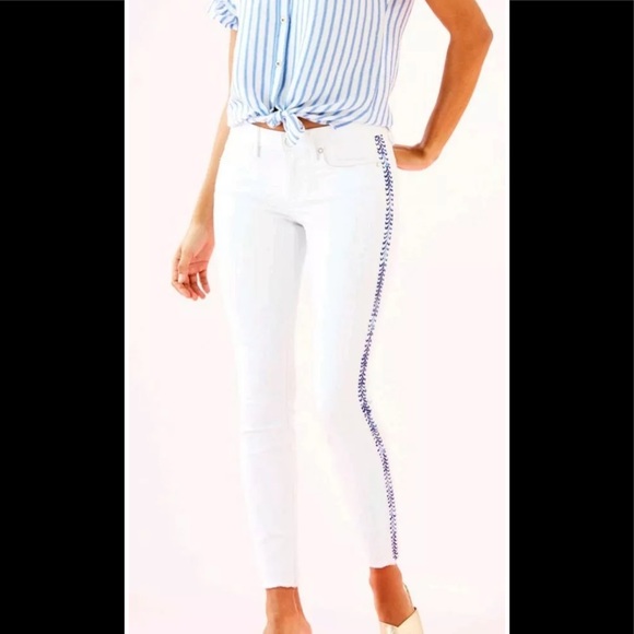Lilly Pulitzer South Ocean Skinny Crop 